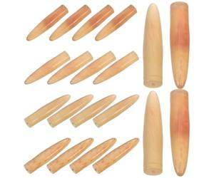 Cabilock 20 Pièces Épingles de Rechange pour Peigne de Massage à Corne | Pointes Arrondies, Usage pour Cheveux Fins ou Longs, Stabilité D’emploi, Remplacement Simple