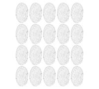 Cabilock 20 Pièces Lentille de Projection Lumineuse Décorative à Effet Ondulé 60mm en Plastique pour Lampe Ambiance Protection des Yeux et Lumière Douce, pour Chambres et Salles à Manger