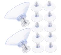 Cabilock 20 Pièces Lot de Ventouses Transparente avec Vis et Écrous Ventouses à Vis pour Aquarium Miroirs Carrelage Fenêtres Cuisine et Salle de Bain Installation Facile Sans Outils