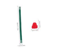 Cabilock 20 Pièces Mini Christmas Hats and Tiny Scarves Set Small Knitted Santa and Snowman Caps for DIY Crafting Doll Decoration Wine Bottle Embellishment Portable Compact Accessories