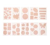 Cabilock 20 Pièces Patch de Couverture Cicatricielle Auto-adhésif Invisible et Respirant en Papier Transfert D'eau Beige, Adapté à Tous Types de Peau, pour Occasions Spéciales