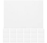 Cabilock 20 pièces Plastification Brillantes pour Photos et Documents Laminage Polyvalent Film Plastique Protecteur Étanche pour Bureau et Maison