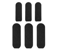Cabilock 20 Pièces Recharge de Lime pour Pieds en Papier Abrasif Noir, Résistant Exfolier les Peaux Mortes et Callosités, Accessoire Indispensable pour Soin Pédicure