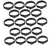 Cabilock 20 pièces Sangles pour Extincteur Accessoires Équipement de Pompier Attaches Réutilisables Robustes Faciles à Installer pour Maison Véhicule et Bateau Sécurité Renforcée