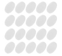 Cabilock 200 Pièces Coussinets de Recharge en Coton Blanc pour Diffuseur Aromathérapie, Forme Ronde, Compatibles Clip de Ventilation et Collier, Usage Polyvalent Maison et Bureau