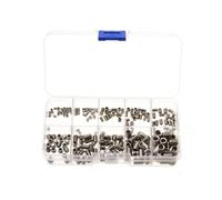 Cabilock 200 pièces Kit Vis Six Pans Creux Inox Tête Creuse sans Tête Assortiment avec Boîte Plastique Fixation Précise pour Instruments et Électronique