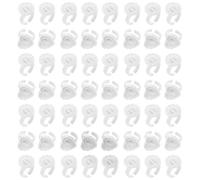 Cabilock 200 pièces Lash Glue Set For Eyelash Extensions Glue Holders With Smart Gap Design For Easy Volume Lash Application And Root Bonding Safe Material