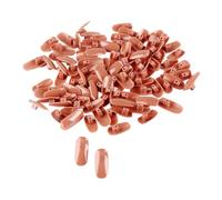 Cabilock 200 pièces Mannequin Entraînement Ongles Fausse Main Souple pour Pratique Manucure et Nail Art Débutants et Pratique