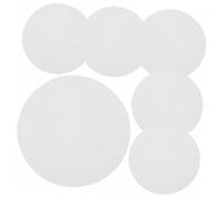 Cabilock 200 pièces Papier Filtre Rond Qualitatif Vitesse Moyenne pour Laboratoire Clarifie Suspensions Analyse Eau et Sol