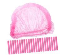 Cabilock 200pièces Non Tissées Couvre-chefs Bouffants Élastiques Protection Hygiénique Pour Cheveux Usage Alimentaire Spa Cuisine