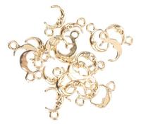 Cabilock 20pcs Charms de Lune en Alliage Or, Ornements de Charme Lisses et Résistants, Accessoires Bracelet Fille DIY