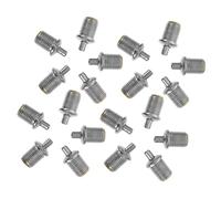 Cabilock 20Pièces Clips Métalliques pour Câbles Tendeur de Corde pour Suspension Éclairage Applications Installation Simple