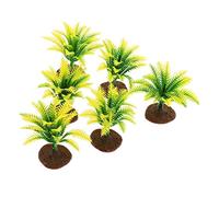 Cabilock 20pièces Fournitures De Diorama Mini-Arbres Artificiels pour Train Paysage Architecture De Sable Décoration De Fête Modèles De Plantes