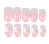 Cabilock 24 pièces Autocollants Ongles Décoratifs DIY Stickers Nail Art Créatifs pour Femmes et Filles Facile à Poser pour Fêtes et Événements