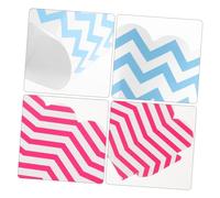 Cabilock 24 Pièces Caissettes Pâtisserie Motif Unique Caissettes Pâtisserie Bleu Ondulé Moules Gâteaux Papier Ininflammables pour Cupcakes Muffins et Gâteaux Décorations Colorées
