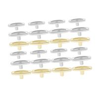 Cabilock 24 Pièces Clé de Remplacement T Bar pour Boîte à Musique pour Jouets à Remontoir Accessoires Compatibles Kit Réparation Mouvement Globe