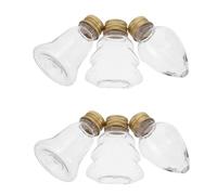 Cabilock 24 Pièces décorations de Noël claires décoration de noël en Plastique Bouteille décorative Transparent