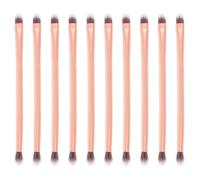 Cabilock 24 pièces Set de Pinceaux Maquillage Double-embout pour Fard à Paupières Contouring Nez et Highlighter Brosse Yeux Douce et Dense pour Femmes Kit Maquillage Compact