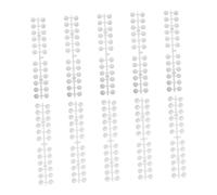 Cabilock 240 pièces Palette Couleur Ongles Nuancier Vernis Manucure avec Autocollants Double Face Présentoir Pratique pour Salon Nail Art et Comparaison Couleurs