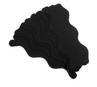 Cabilock 24pièces Lot De Autocollants Antidérapants Pour Sol De Douche Bandes De Sécurité Pour Invisibles Et Adhésives Noir