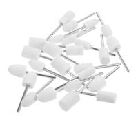 Cabilock 25 pièces Kit de Têtes à Polir Feutre de Laine pour Montres Bijoux Ongles Meuleuse Rotative avec Disques de Polissage Cylindriques et Forme de Balle Outils de Ponçage Polyvalents