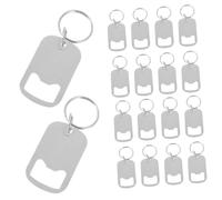 Cabilock 26 Pièces Porte-clés d'ouverture porte-clés ouvre-bouteille petit décapsuleur décapsuleur drôle avec alliage d'aluminium