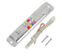 Cabilock 2ensembles Mezouza De Prière Métallique avec Parchemin Décoration Mezouza Rétro pour Porte Plaque Judaica Mezuzah
