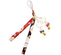 Cabilock 2pcs Dragonnes pour Téléphone en Métal Breloques Chat Amulette et Clochettes, Décor Délicat, Pratiques et Faciles à Retirer