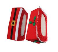 Cabilock 2pièces Boîte Distributrice Mouchoirs De Noël Écologique Décoration Intérieure Originale pour Fêtes Rangement Pratique pour Mouchoirs sur Bureau