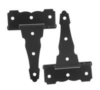 Cabilock 2pièces Charnières Robustes pour Porte de Grange Charnière pour Extérieur Kit pour Abri de Jardin