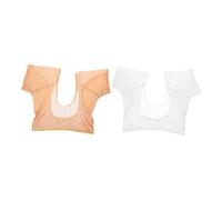 Cabilock 2pièces Coussinet Anti-transpiration Pour Aisselles Respirant Lavable Pour Femmes Et Filles Sous Débardeur Shirt Court