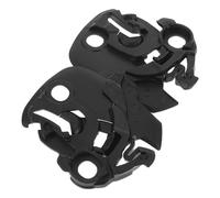 Cabilock 2pièces Kit de Réparation de Visière de Casque Embase et Mécanisme de Fixation pour Casque Moto de Rechange Compatibles