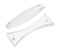 Cabilock 2pièces Lentille Optique Convexe Magnétique De Lentilles Pour Expérience Physique Pour Réfraction Lumière