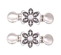 Cabilock 2pièces Lot de Pinces à Vêtements pour Femme Pinces à Pull Rétro à Broches pour Châles et Chemisiers