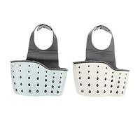 Cabilock 2pièces Panier Égouttage Évier De Cuisine Organisateur Pour Éponges Et Torchons Et Amovible Facile à Nettoyer
