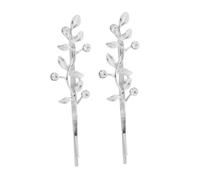 Cabilock 2pièces Pins à Cheveux Fantaisie avec Strass Ornements de Cheveux Élégants pour Femmes Adaptés pour Mariages Fêtes et Usage Quotidien