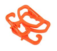 Cabilock 2pièces Poignée Porte- de Courses Robuste Compatible avec Sacs Épicerie et Shopping Réduit la Fatigue des Mains pour Voyages et Commissions Quotidiennes