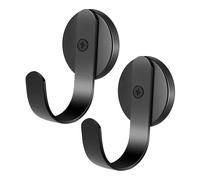 Cabilock 2pièces Porte-couronne Magnétique Crochet Pour Porte Vitrée Aimant à Crochet Pour Décoration Support De Cintre Sans Perçage Patère Pour Clés Et Chapeaux