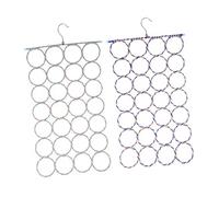 Cabilock 2pièces Support De Rangement Plastique Support à Cintre avec Crochets Tringle De Penderie Bras Antidérapants Accessoires De Penderie