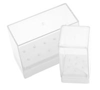 Cabilock 2pièces Support pour Embouts de Perceuse à Ongles Organisateur de Rangement Multi Embouts de Perceuse à Ongles Présentoir Compact
