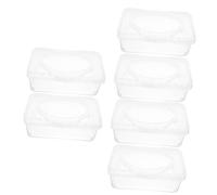 Cabilock 3 Ensembles Boîte Lingette Humide Avec Couvercle Facile À Distributeur Pour Lingettes Rangement Pratique Et Décoratif Pour Maison Et Bureau Conservation Hygiénique Pièces * 3