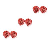 Cabilock 3 Ensembles Cravate De Rideau Fenêtre Embrasses De Rideaux pour Rideaux Boucles De Rideaux Délicates Retenues Embrasse De Rideau Glands en Tissu Rose 2 Pièces * 3