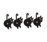 Cabilock 3 Ensembles Dessous De Verre Tricoté Chat Dessous De Verre Au Crochet Siège De Fenêtre À Ventouse pour Chat Tunnel De Jouets D'enrichissement pour Black 2 Pièces * 3