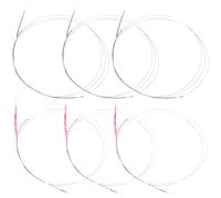 Cabilock 3 ensembles Jeu Complet de Cordes Métalliques Erhu Kit Remplacement Professionnel pour Instrument à Cordes Tension Standard pour Clair et Puissant