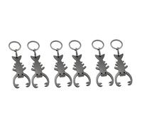 Cabilock 3 Ensembles Ouvre-bouteille Porte-clés Avec Ouvre-bière De Homard Porte-clés De À Porte-clés Charme Porte-clés Créatifs Métal Black 2 Pièces * 3