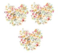 Cabilock 3 Ensembles Petite Fleur De Soie De Marguerite Faux Fleurs Artificielles Décor Réaliste Faire La Fête Pendaison Mariage Fausses Fleurs Rose 100 Pièces * 3