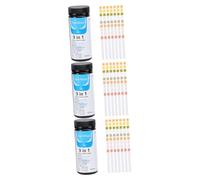 Cabilock 3 Ensembles Test De Qualité De L'Eau Test De Ph Testeur De Ph Papiers De Test De Ph De Test Haute Sensibilité Papiers De Test D'Eau De 50 pièces * 3