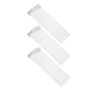 Cabilock 3 Pièces Accessoire de Caisse Claire en Métal Argenté, Corde de Timbre Multifonctionnelle Portable pour Pratique Musicale et Étudiants Musiciens
