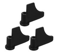 Cabilock 3 Pièces Accessoires Pour Machine à Blades à Pagaie Antiadhésive Pièces De Machine à Pale De Pétrissage Pour à à Noir Acier Inoxydable