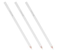 Cabilock 3 pièces Crayons Fusain Blanc pour Dessin Artistique Lot de Crayons de Surlignage pour Esquisse et Peinture sur Papier Foncé Outil Professionnel pour Artistes et Étudiants